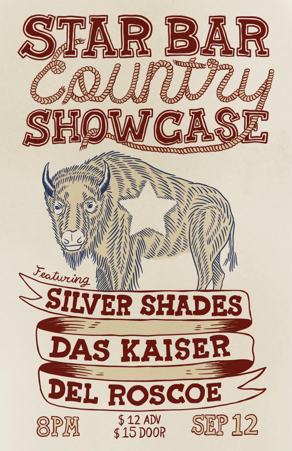 star bar, the silver shades. das kaiser, del roscoe